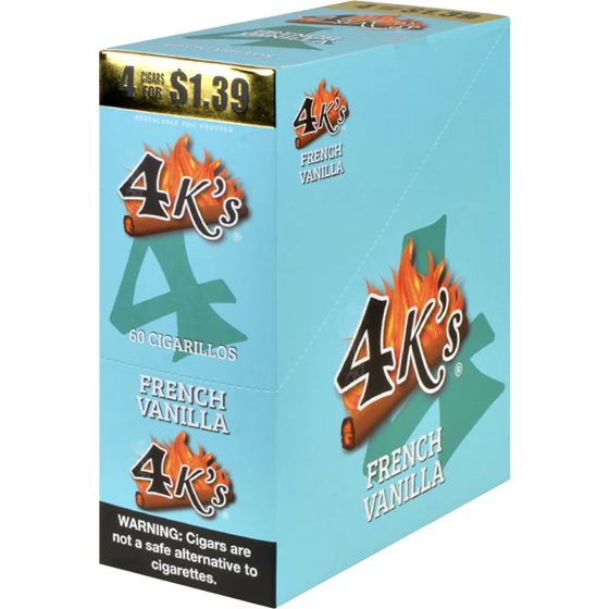 [27002] 4K'S 15CT 4/$1.49 FRENCH VANILLA