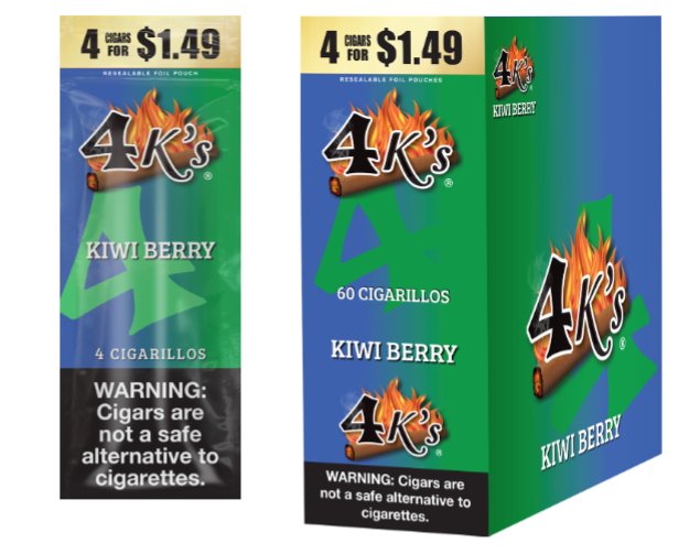 [26314] 4K'S 15CT 4/$1.49 KIWI BERRY
