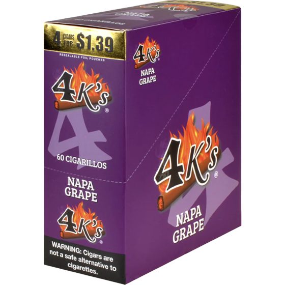 [26504] 4K'S 15CT 4/$1.49 NAPA GRAPE