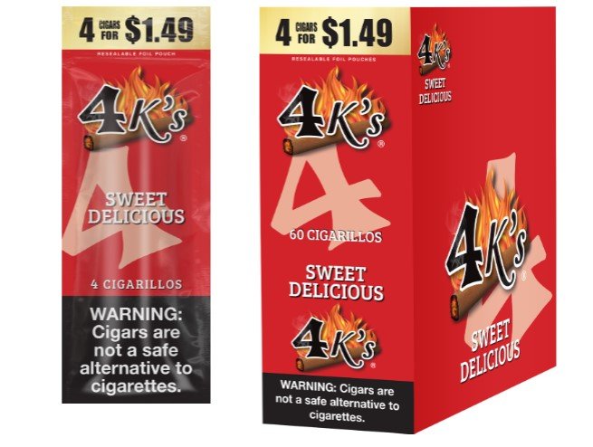 [26501] 4K'S 15CT 4/$1.49 SWEET DELICIOUS