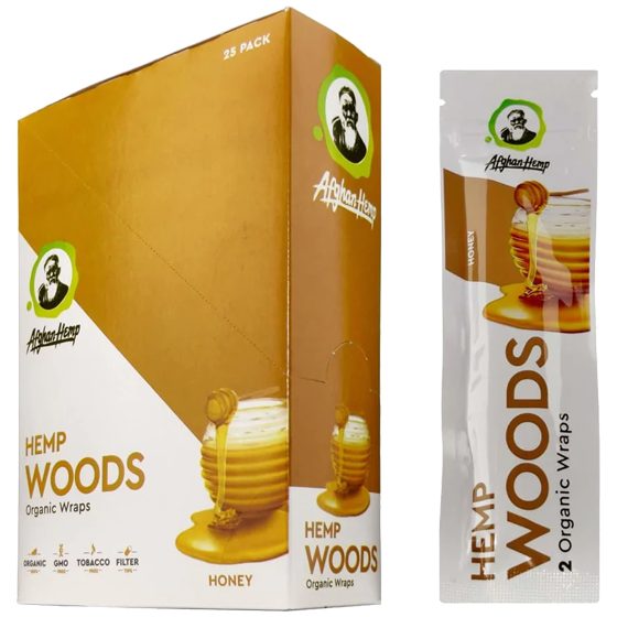 [27020] AFGHAN HEMP WOOD 25CT HONEY