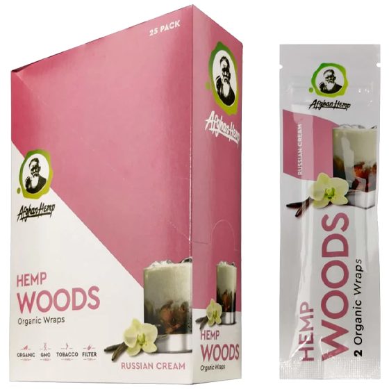 [27022] AFGHAN HEMP WOOD 25CT RUSSIAN CREAM
