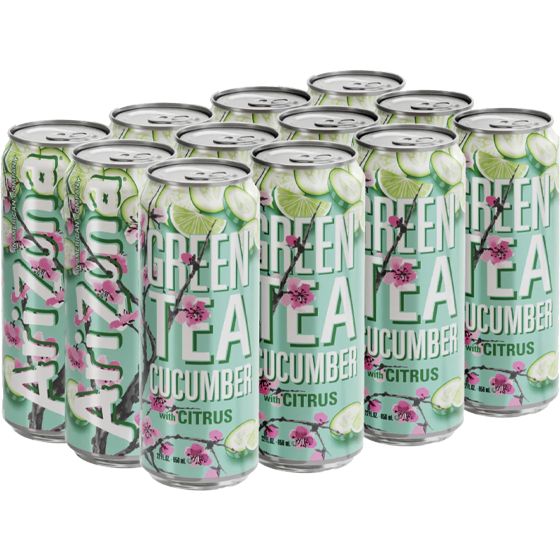 [29169] ARIZONA 24CT 22FL OZ GREEN TEA CUCUMBER
