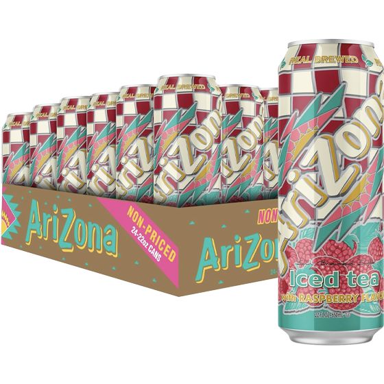 [29164] ARIZONA 24CT 22FL OZ ICED TEA RASPBERRY
