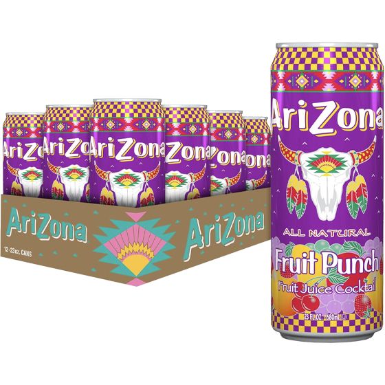 [29112] ARIZONA 24CT 22FL OZ JUICE FRUIT PUNCH