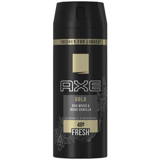 AXE BODY SPRAY 150ML GOLD