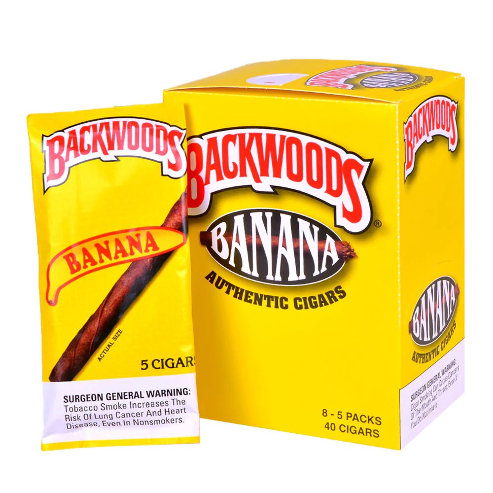 [24115] BACKWOODS 40CT BANANA