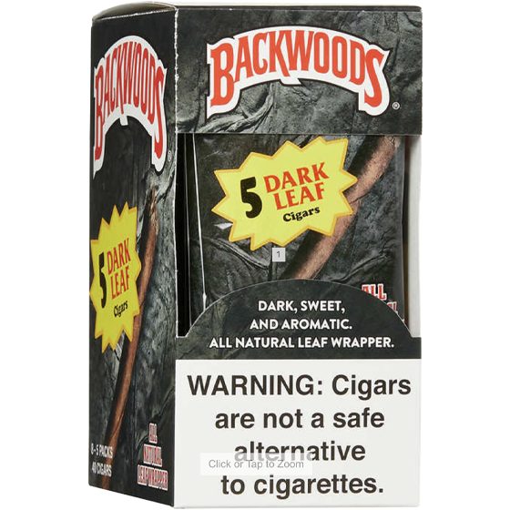 [22935] BACKWOODS 40CT DARK LEAF