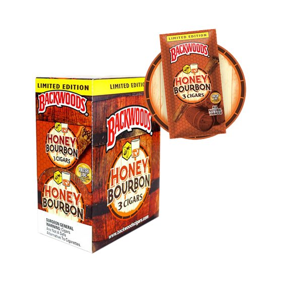 [20545] BACKWOODS 40CT HONEY BOURBON