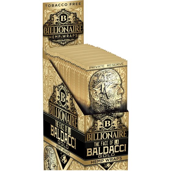[27074] BILLIONAIRE WRAPS 25CT BALDACCI GOLD