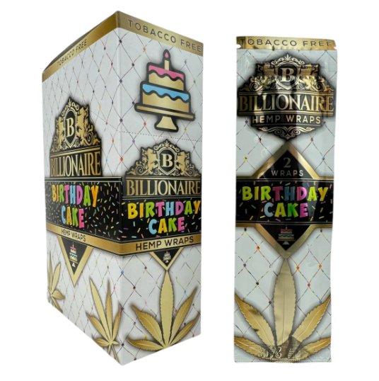 BILLIONAIRE WRAPS 25CT BIRTHDAY CAKE