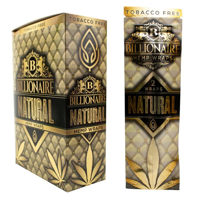 BILLIONAIRE WRAPS 25CT NATURAL