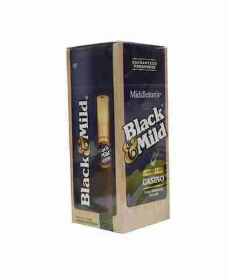 [23147] BLACK & MILD 25CT WT CASINO