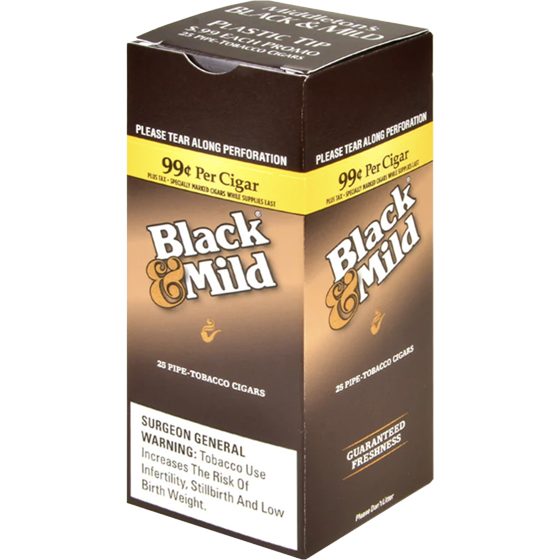 [23257] BLACK & MILD 25CT $.99 PT ORIGINAL
