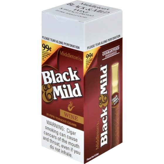 [23264] BLACK & MILD 25CT $.99 PT WINE