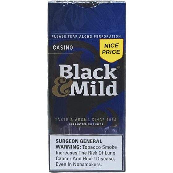 [19015] BLACK & MILD NICE PRICE 25CT PT CASINO