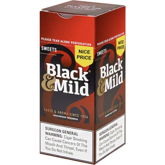[19019] BLACK & MILD NICE PRICE 25CT PT SWEET