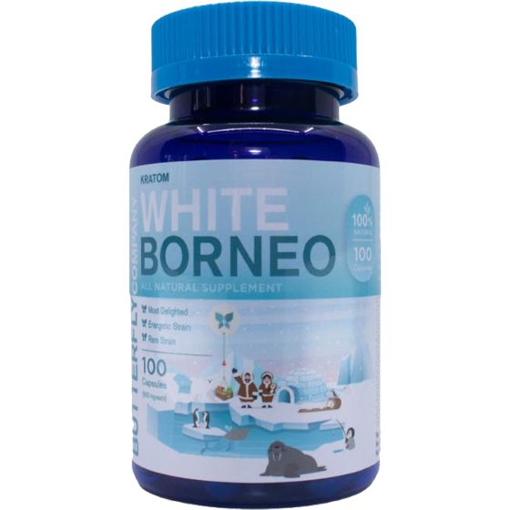 [24393] BUTTERFLY 100CT WHITE BORNEO