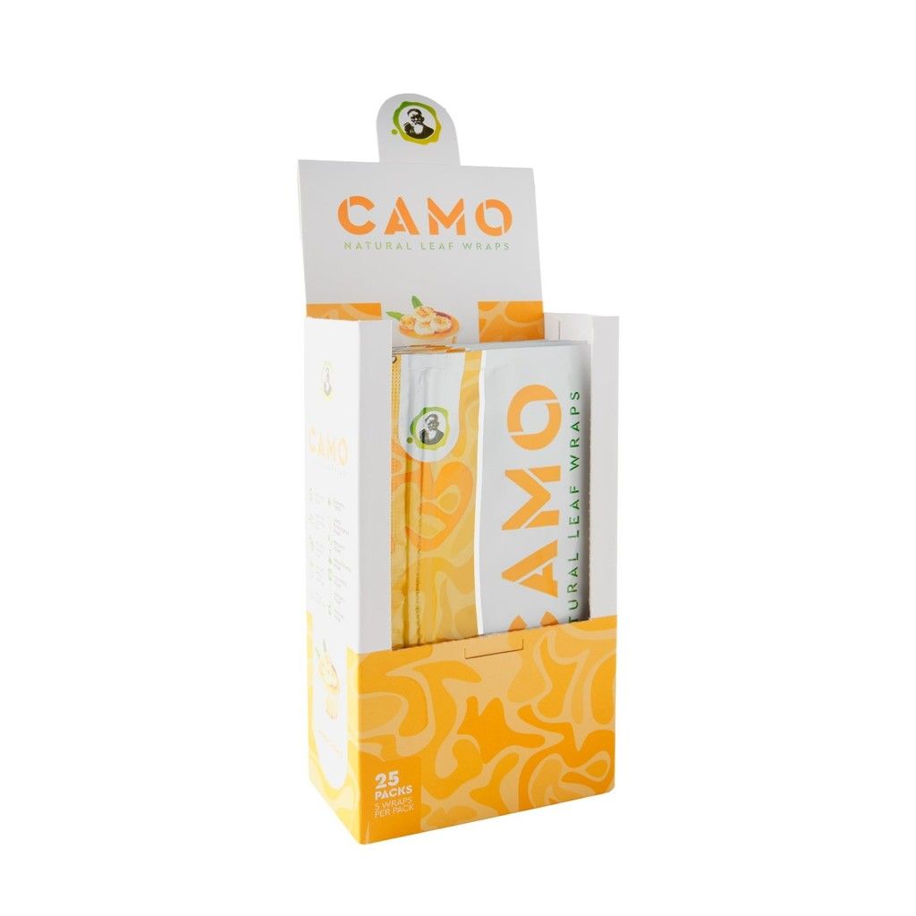 [23290] CAMO WRAPS 25/5CT BANANA CUSTARD