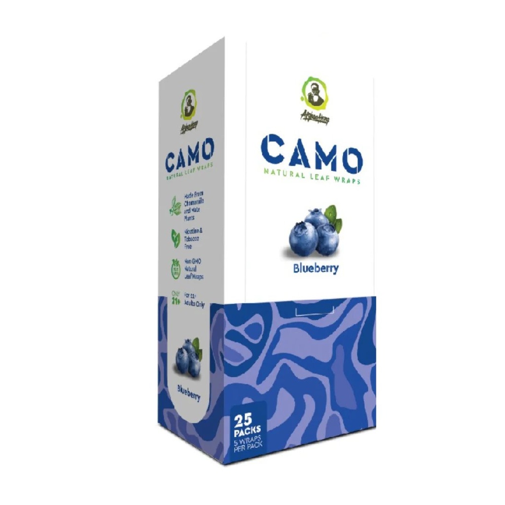 [24038] CAMO WRAPS 25/5CT BLUEBERRY