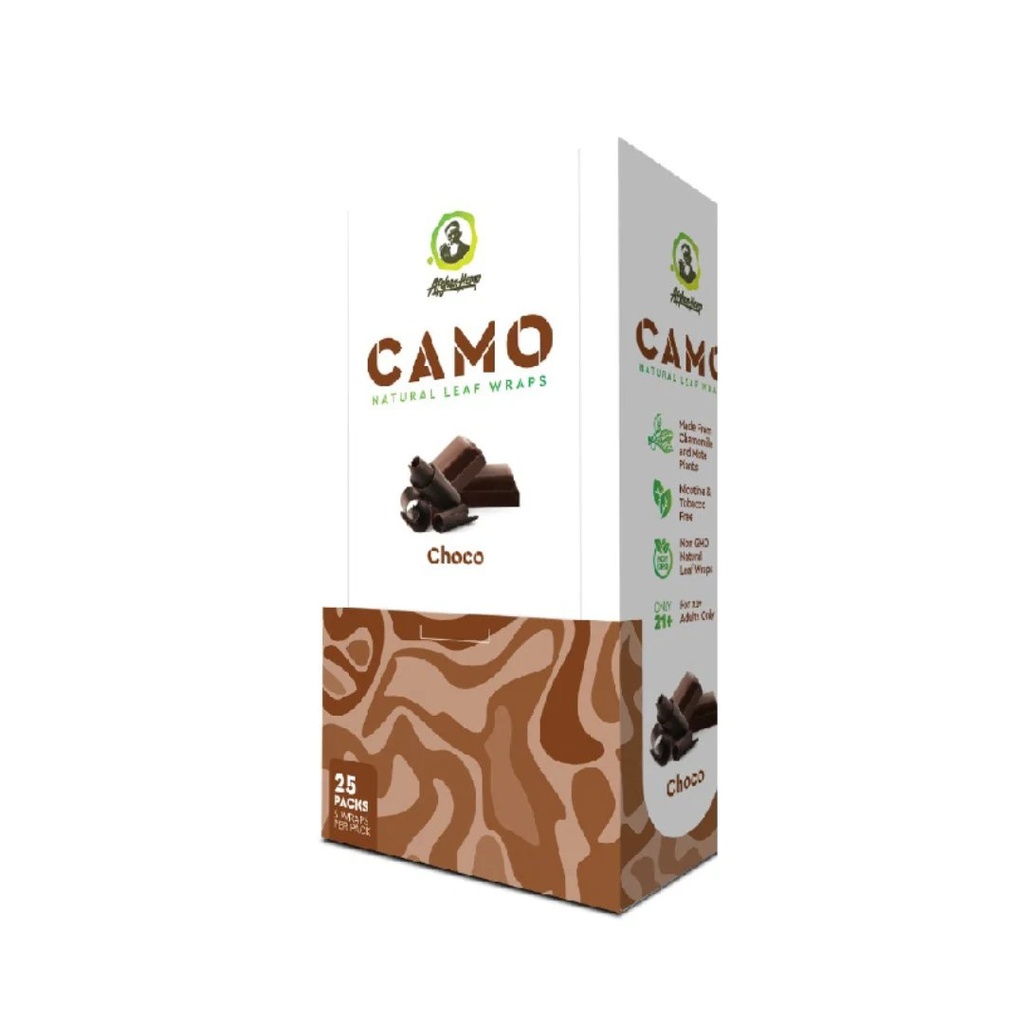 [24039] CAMO WRAPS 25/5CT CHOCOLATE