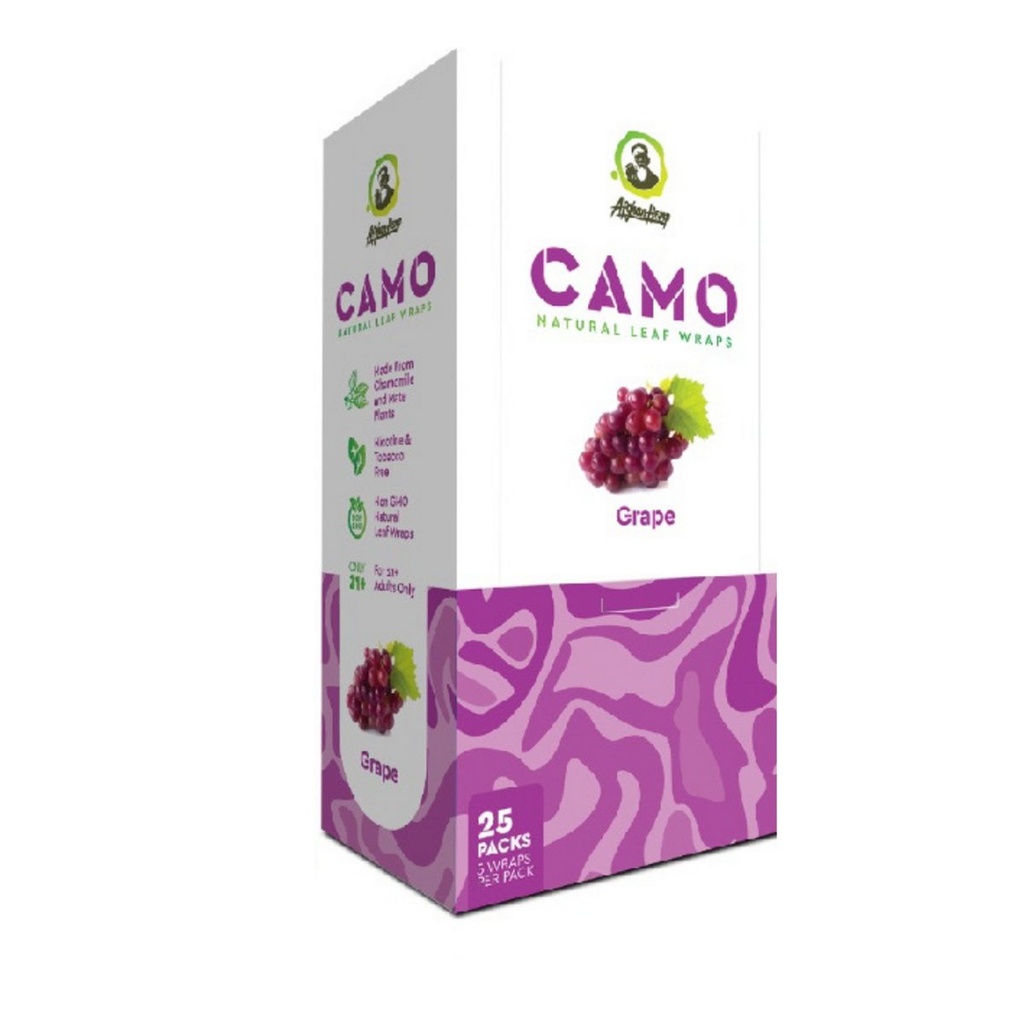 [24040] CAMO WRAPS 25/5CT GRAPE
