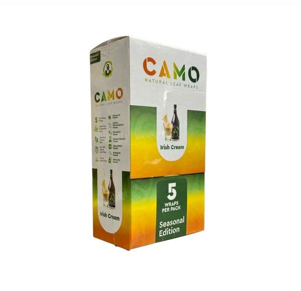 [23250] CAMO WRAPS 25/5CT IRISH CREAM