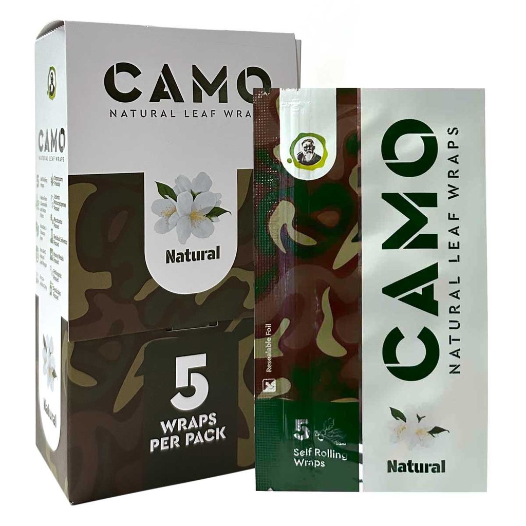 [24720] CAMO WRAPS 25/5CT NATURAL