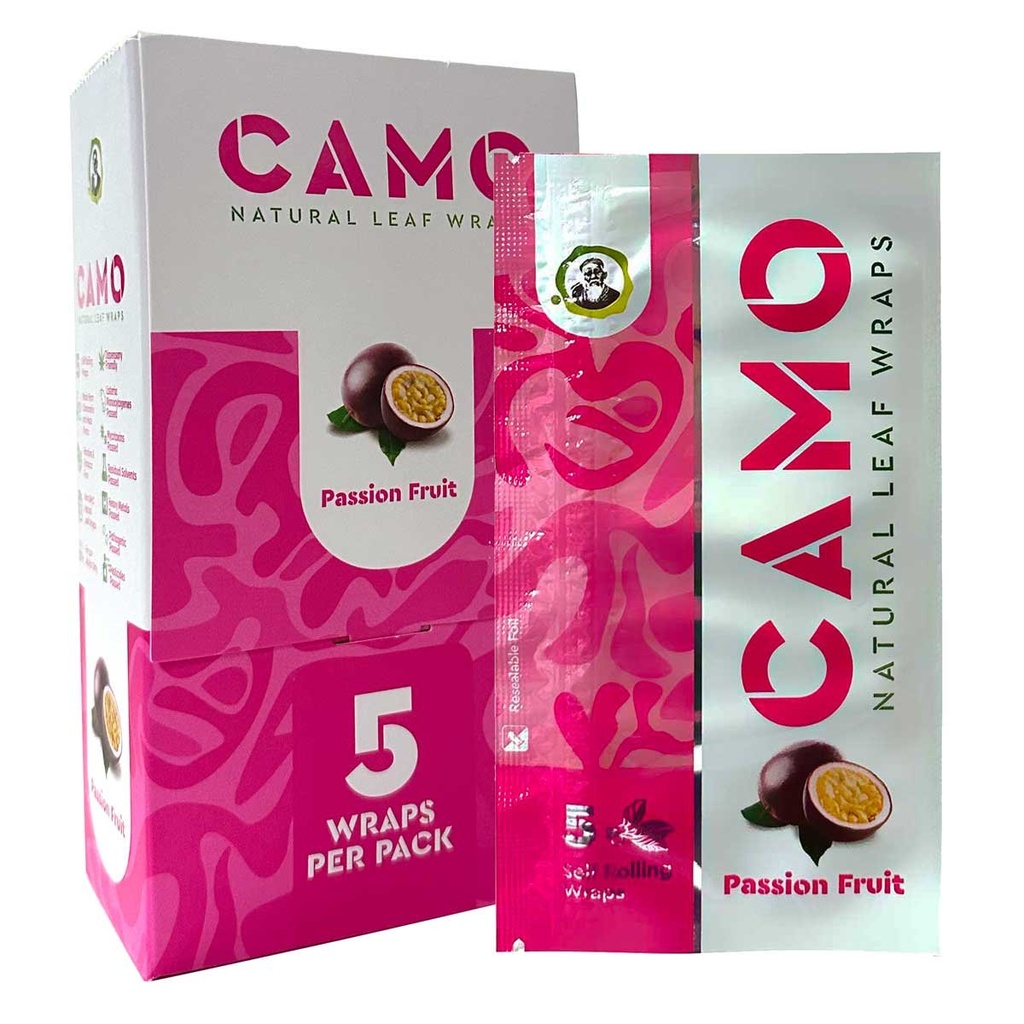 [24722] CAMO WRAPS 25/5CT PASSION FRUIT