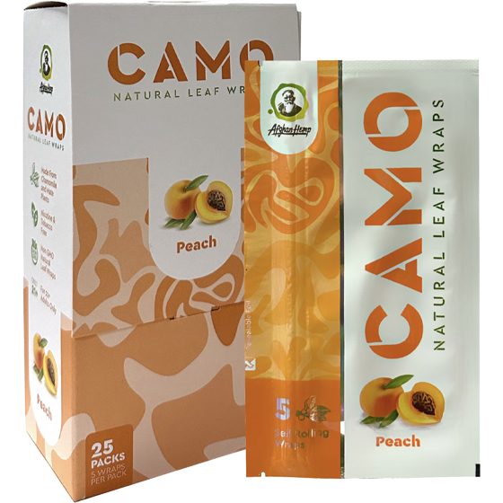 [24337] CAMO WRAPS 25/5CT PEACH