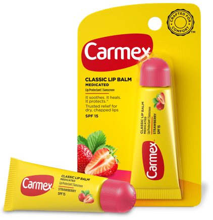 [20615] CARMEX TUBE 12CT STRAWBERRY