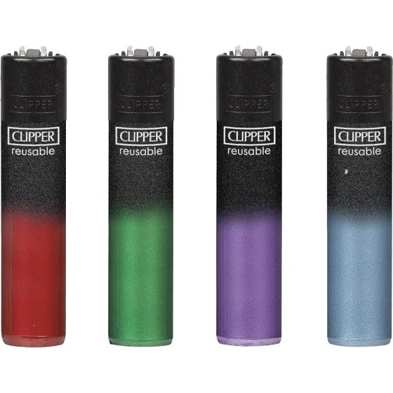 [23108] CLIPPER 48CT METALLIC BLK CRYSTAL GRADIENT