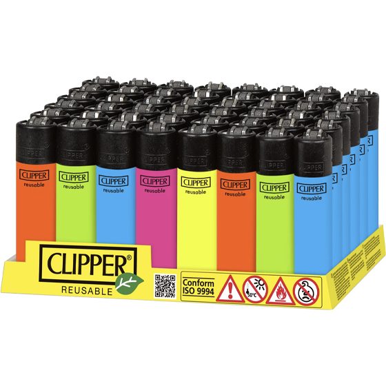 [23825] CLIPPER 48CT SOLID FLUO