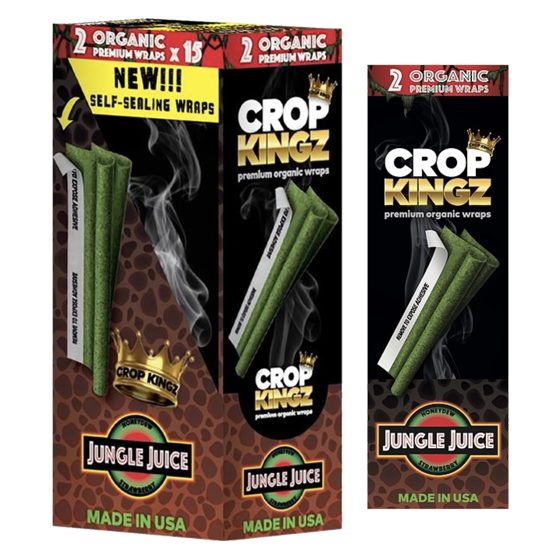 [23807] CROP KINGZ WRAPS 15/2CT JUNGLE JUICE