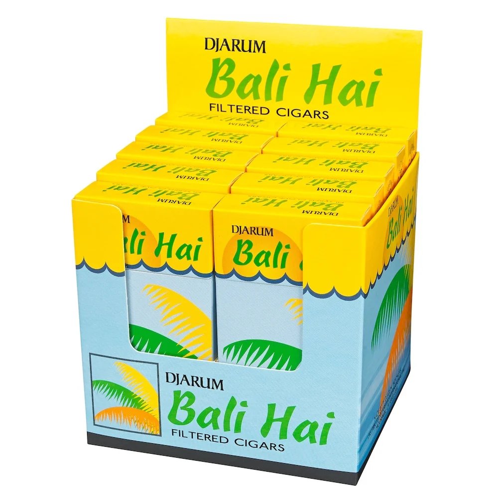 [42162] DJARUM BLACK FILTER 10/12CT BALI HAI