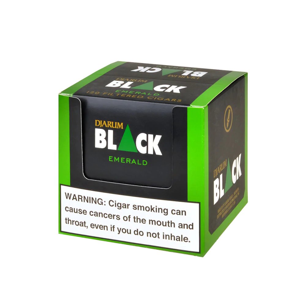 [42163] DJARUM BLACK FILTER 10/12CT EMERALD (MENTHOL)