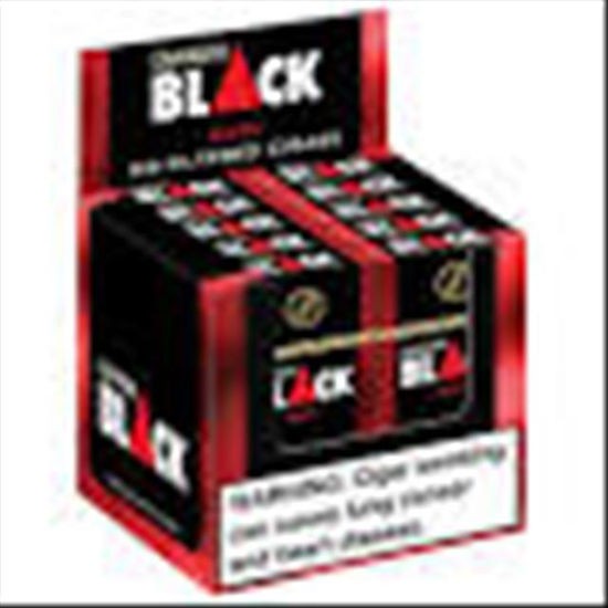 [42165] DJARUM BLACK FILTER 10/12CT RUBY (BLACK CHERRY)