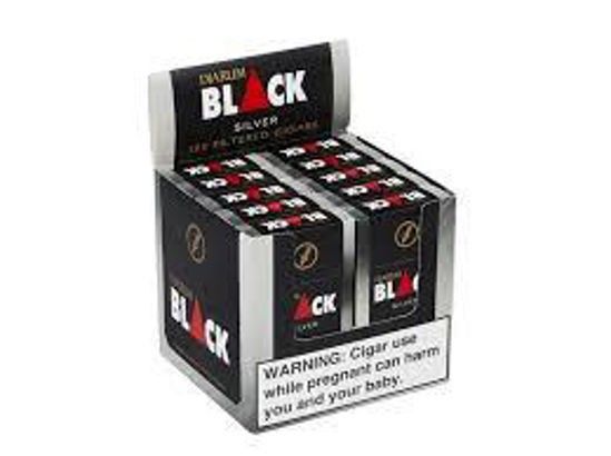 [42172] DJARUM BLACK FILTER 10/12CT SILVER (SMOOTH)