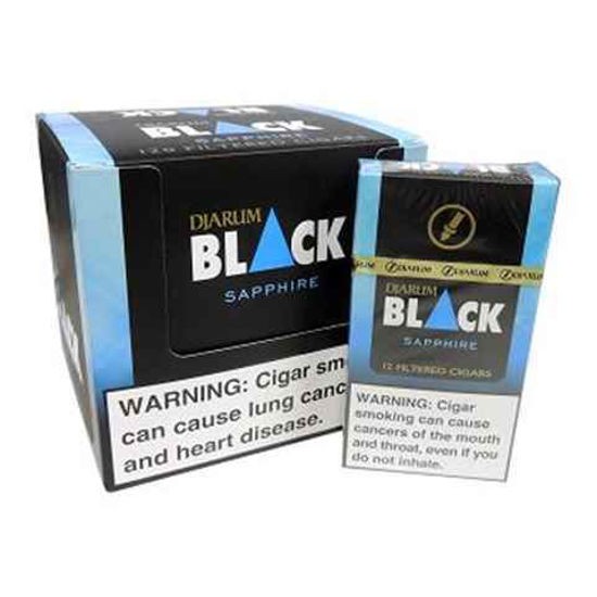 [42166] DJARUM BLACK FILTER 10/12CT ULTRA MENTHOL (SAPPHIRE)