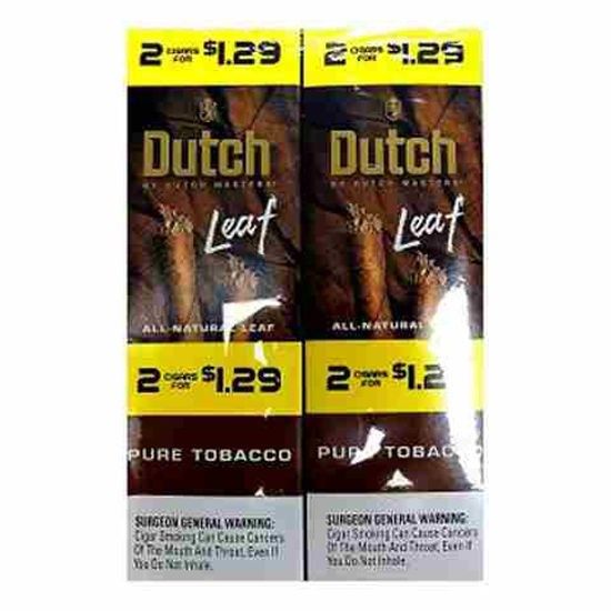 [23768] DUTCH LEAF 30CT 2/$1.29 PURE TOBACCO