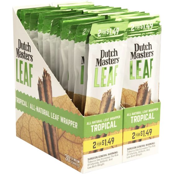 [42136] DUTCH LEAF 30CT 2/$1.49 TROPICAL