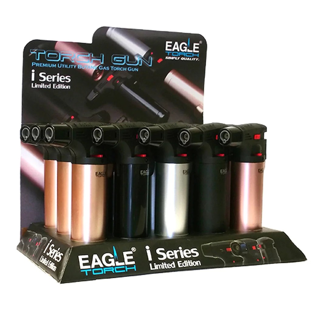 [36817] EAGLE TORCH 15CT 4" SIDE METALLIC
