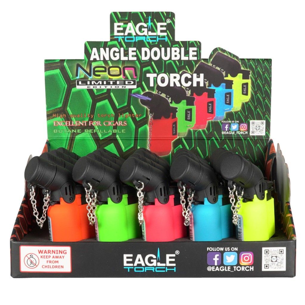 [36815] EAGLE TORCH 20CT MINI ANGLE DOUBLE NEON