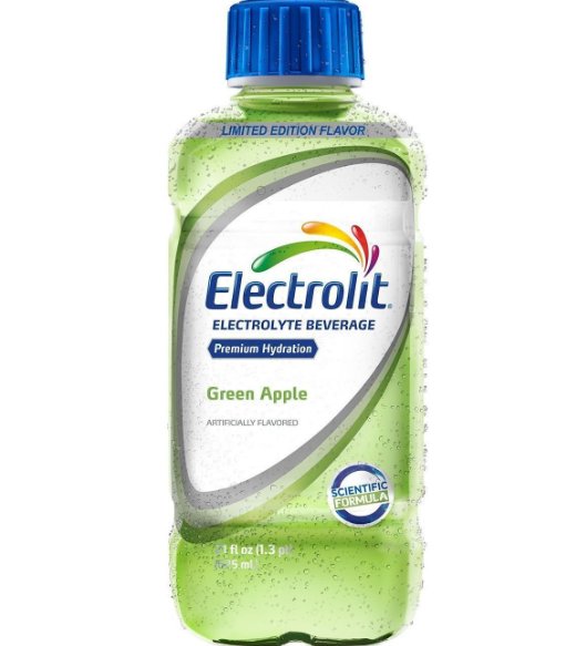 ELECTROLIT 12CT 21OZ GREEN APPLE