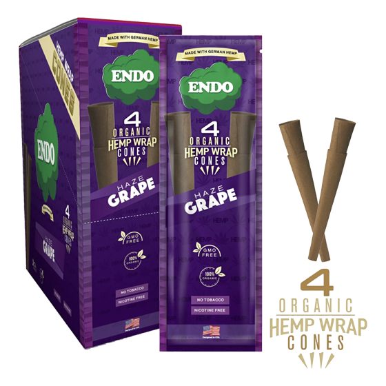 [23710] ENDO CONES 15/4CT GRAPE