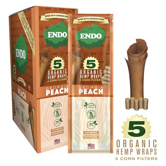 [23699] ENDO CORN FILTER 15/5CT PEACH