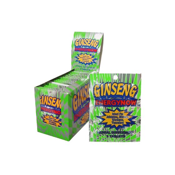[20258] ENERGY NOW 24CT GINSENG GREEN (GEN144)