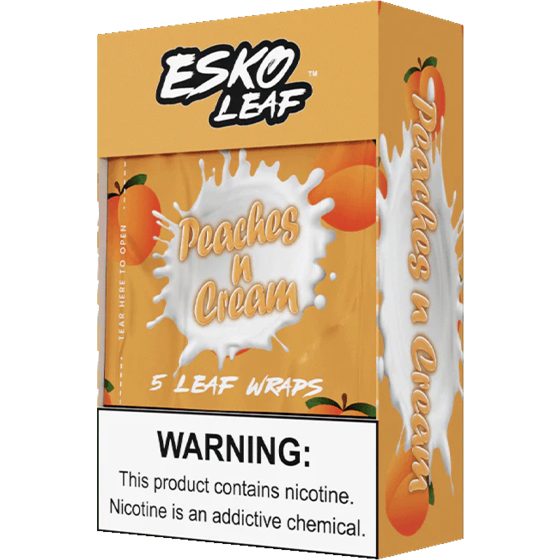 [1046] ESKO LEAF WRAP 40CT PEACHES N CREAM