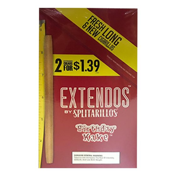 [1382] EXTENDOS 15CT BIRTHDAY CAKE