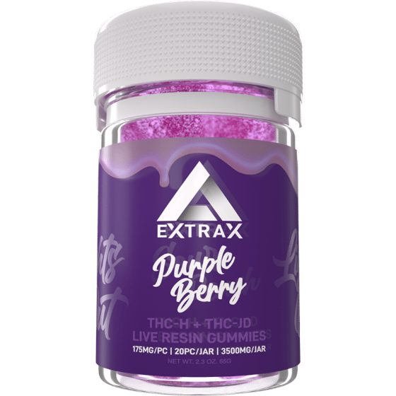 [70016] EXTRAX GUMMIES 6CT 3500MG PURPLE BERRY